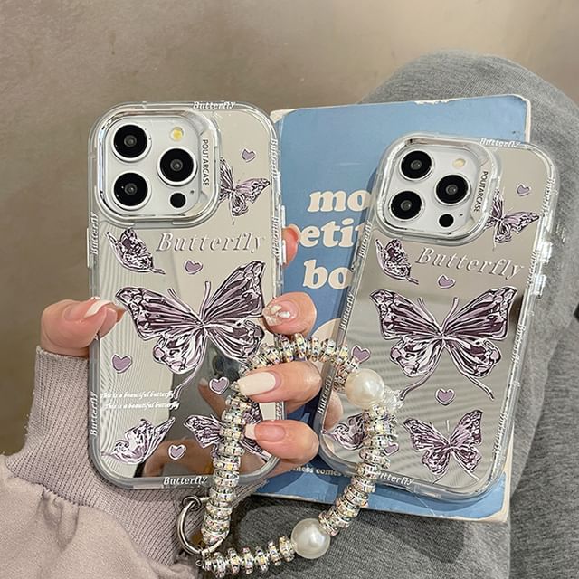 Mirrored Butterfly Phone Case
