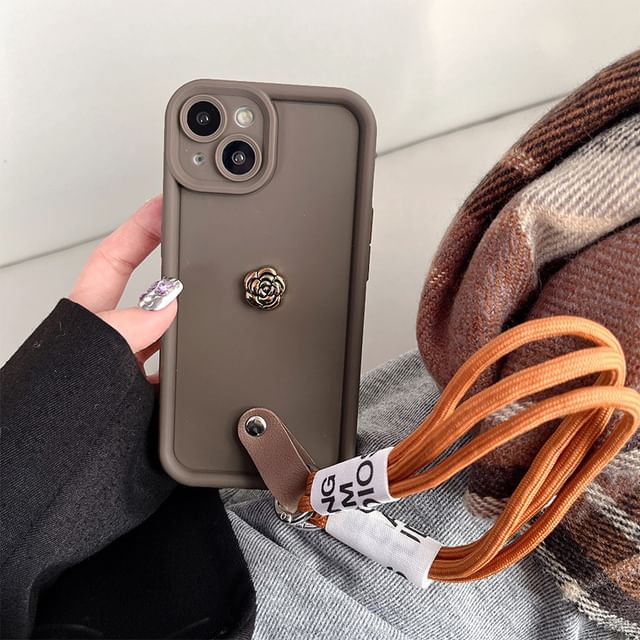 Lettering Case Phone Strap