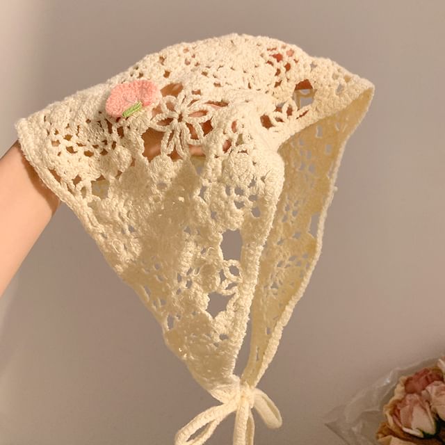 (Various Head Triangle Scarf Designs) Embroidered