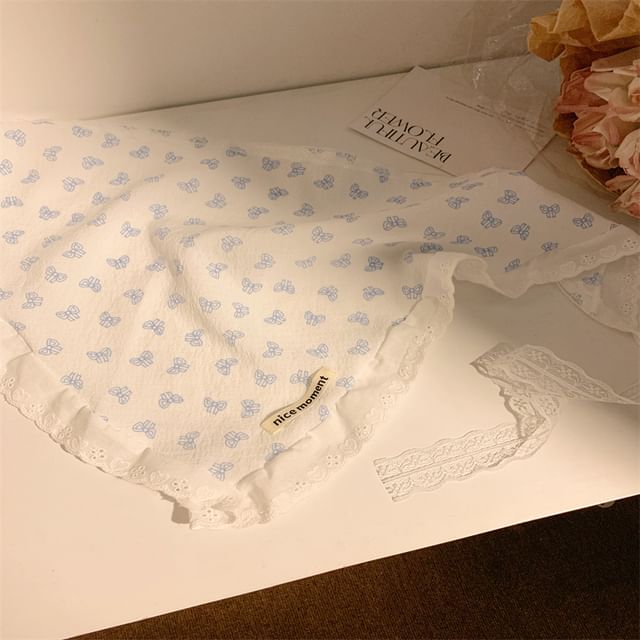 Print Head Floral Triangle (Various Designs) Scarf