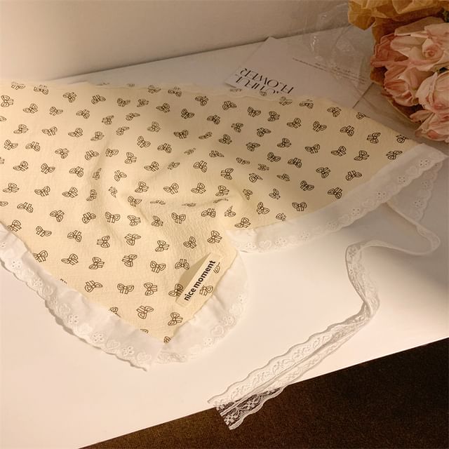 Print Head Floral Triangle (Various Designs) Scarf