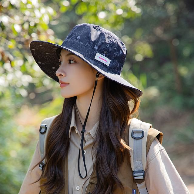 Applique Print Hat Boonie