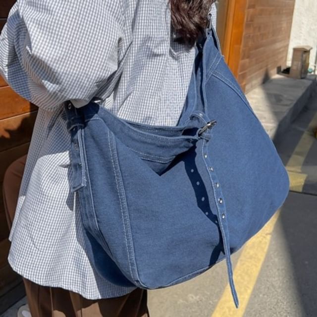 Denim Crossbody Bag