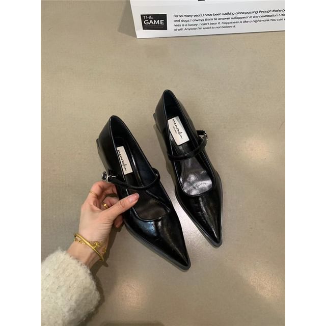 Pumps Pointy Mary Jane