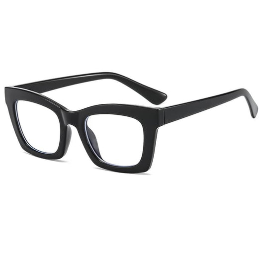 Light Blue Eyeglasses Blocking Square