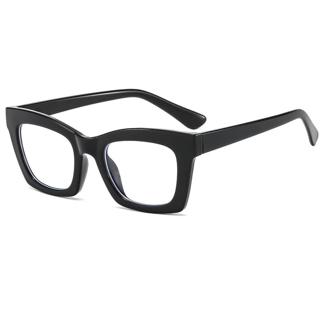 Light Blue Eyeglasses Blocking Square