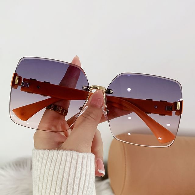 Sunglasses Frameless Square