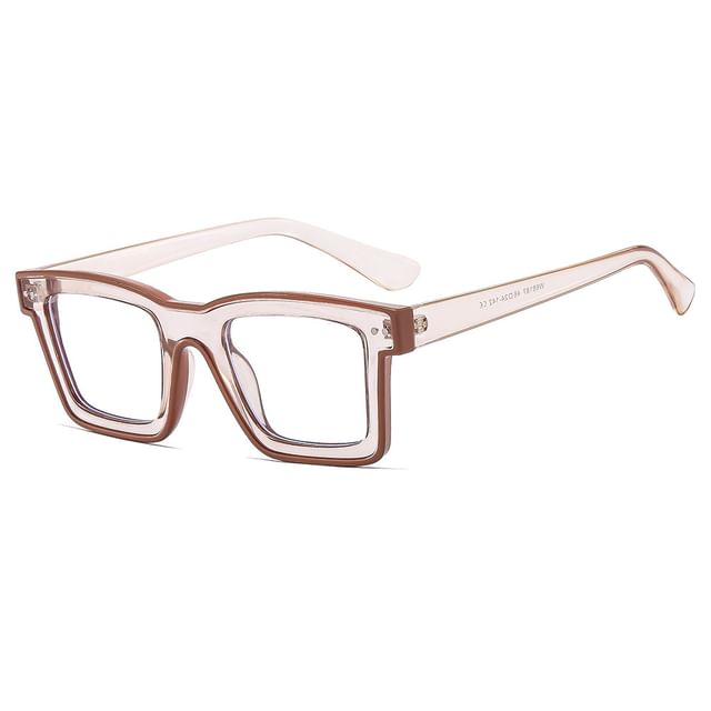 Blocking Eyeglasses Light Blue Square