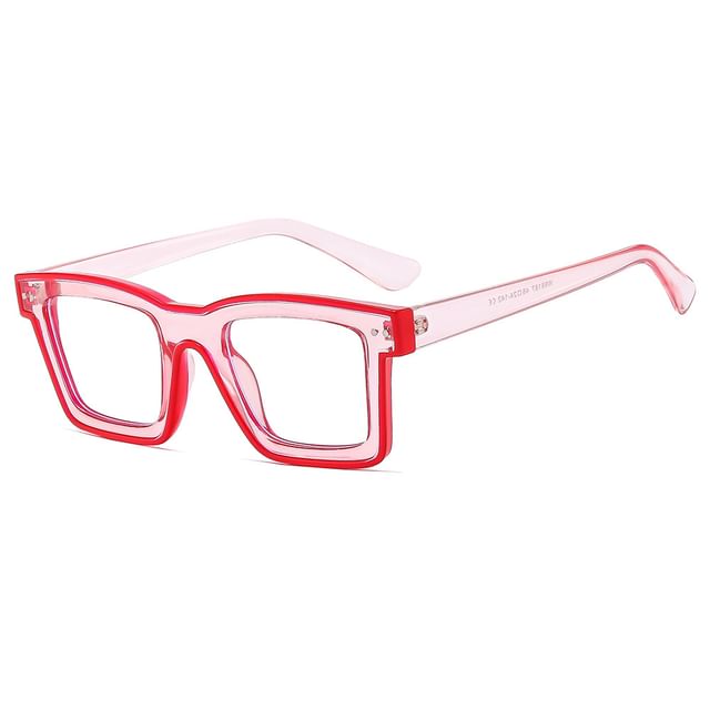 Blocking Eyeglasses Light Blue Square