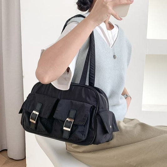 Bag Plain Nylon Tote