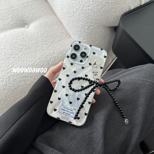 Case Phone Heart Wavy /