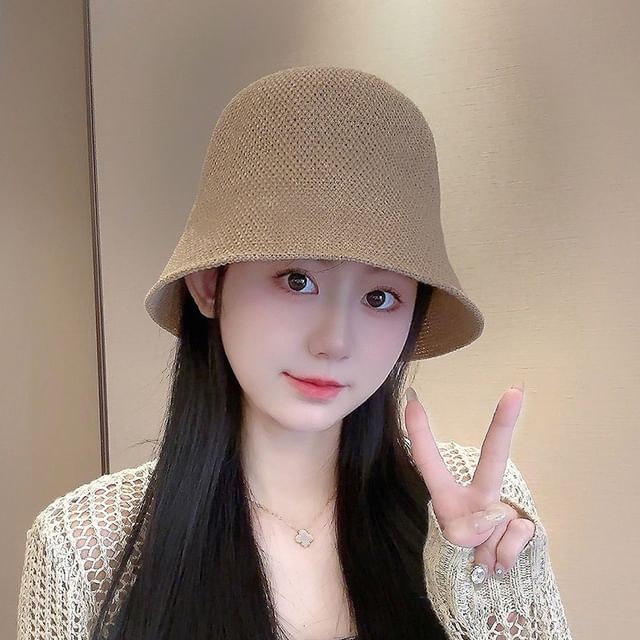Bucket Straw Hat