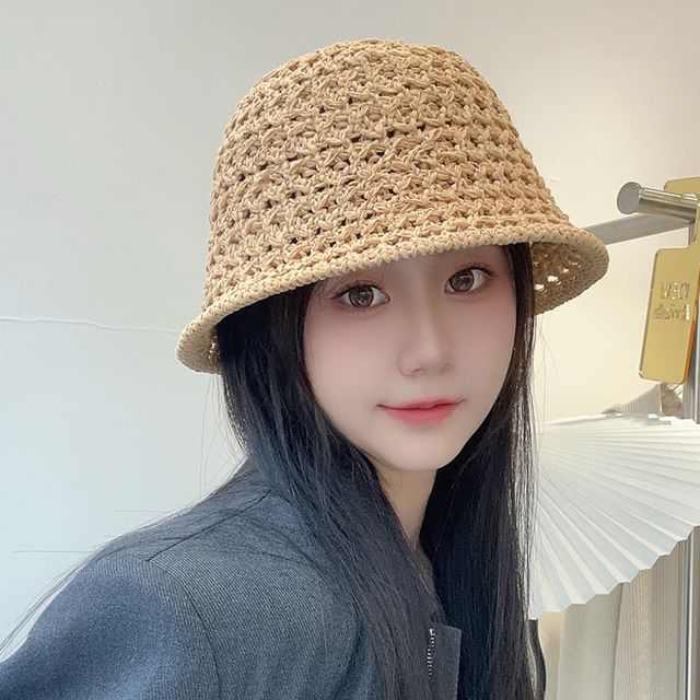 Hat Designs) Bucket (Various Straw