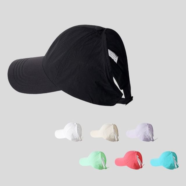 Open Plain Cap Top Baseball