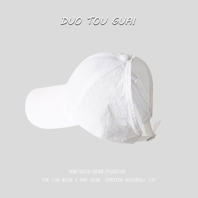 Open Plain Cap Top Baseball