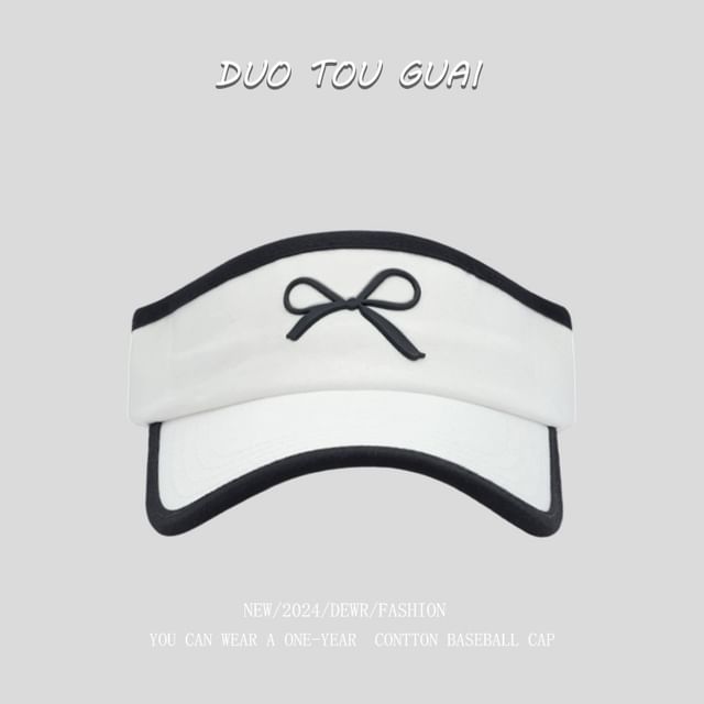 Bow Contrast Visor Trim Sun