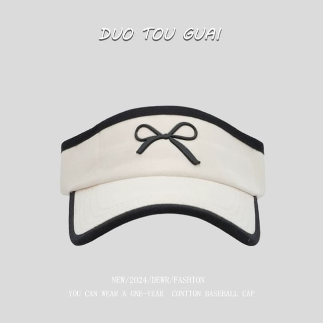 Bow Contrast Visor Trim Sun