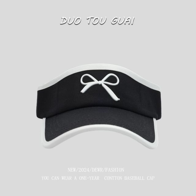 Bow Contrast Visor Trim Sun