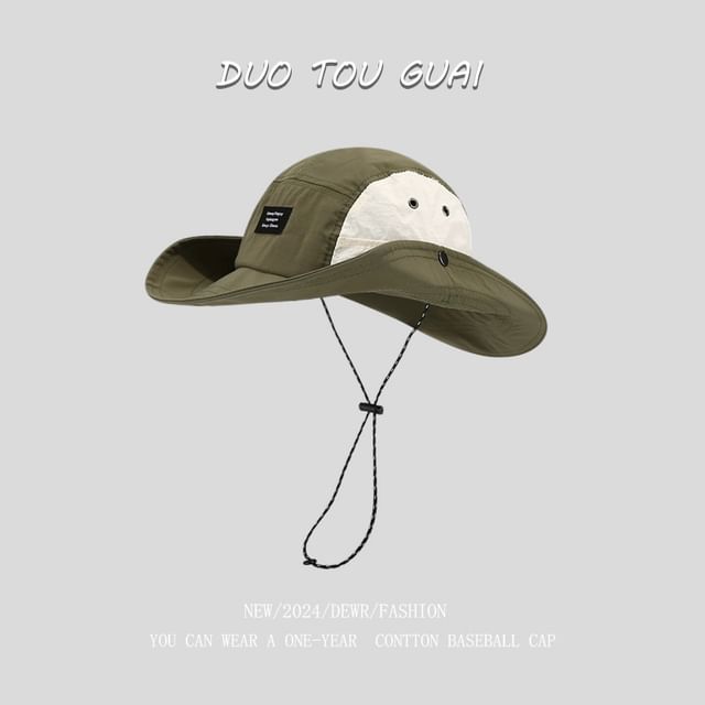 Applique Two Hat Tone Bucket