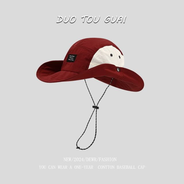 Applique Two Hat Tone Bucket