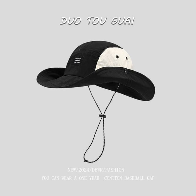 Applique Two Hat Tone Bucket