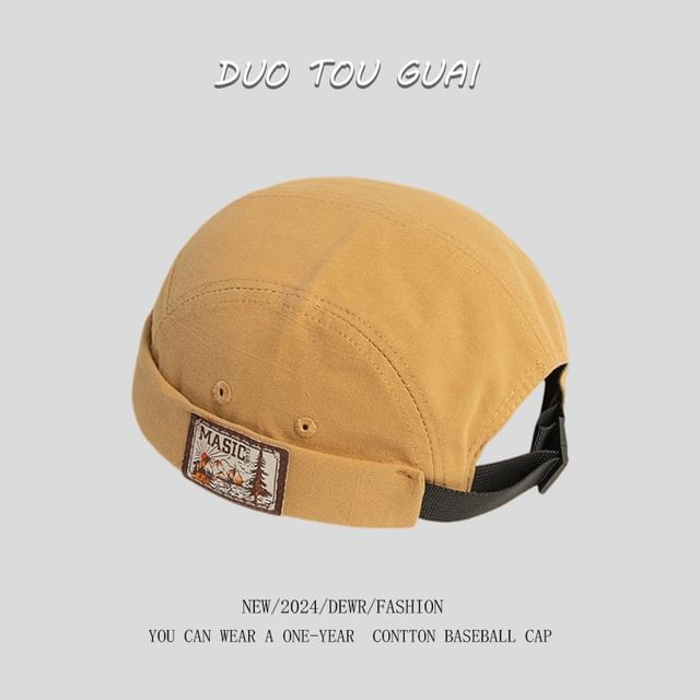 Brimless Hat Applique