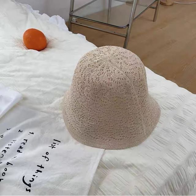 Plain Crochet Hat Cloche