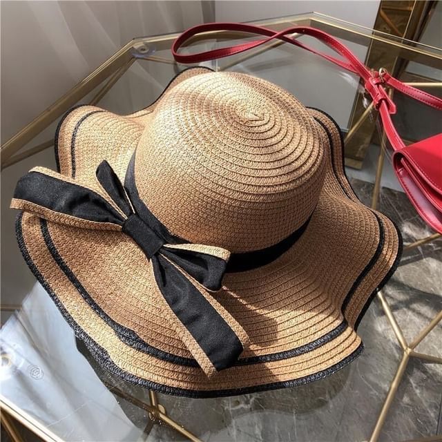 Sun Hat Bow