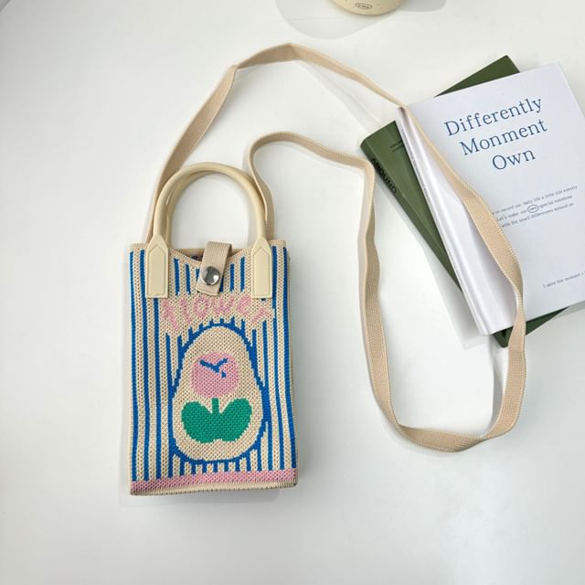 Crossbody Knit Bag