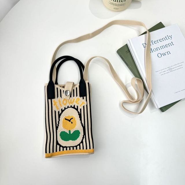 Crossbody Knit Bag
