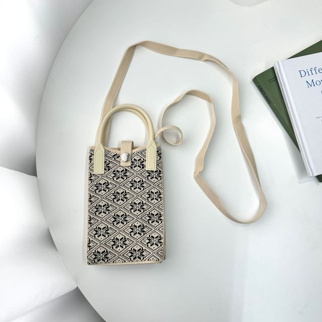Crossbody Knit Bag