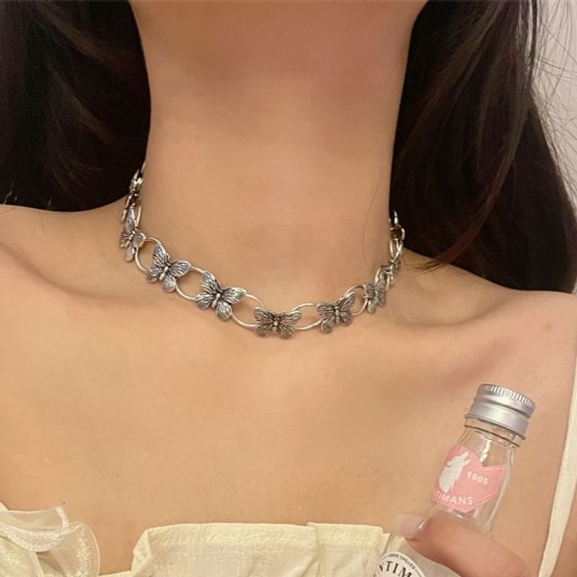 Butterfly Chain Necklace