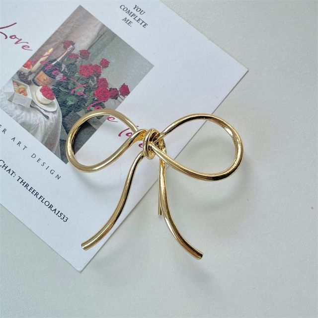 Hair Pin Bow