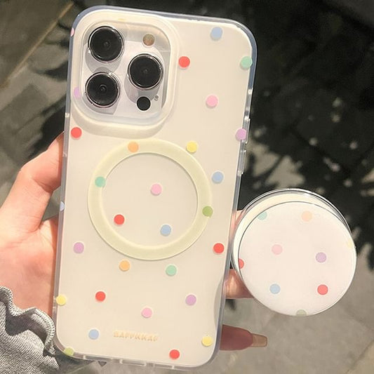 Dot Phone MagSafe Polka Case