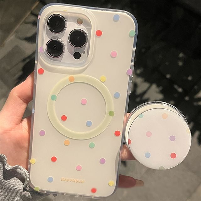 Dot Phone MagSafe Polka Case