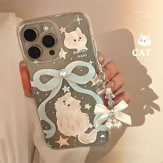 Case Cat Phone Bow