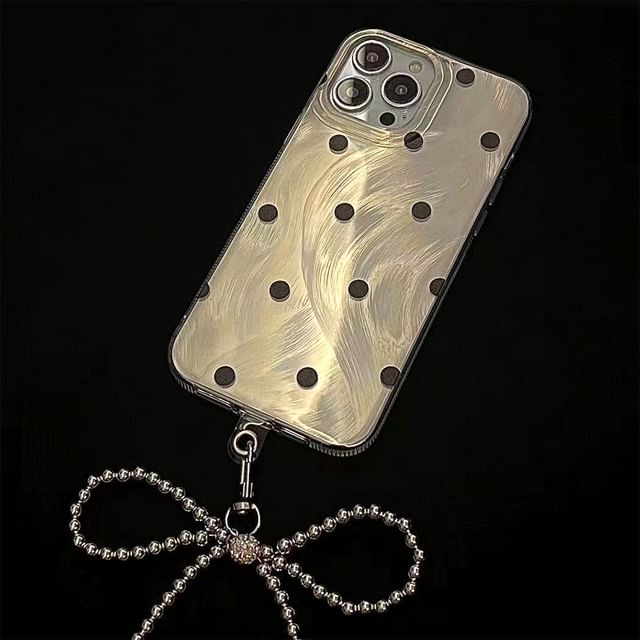 Case Phone Dot Polka