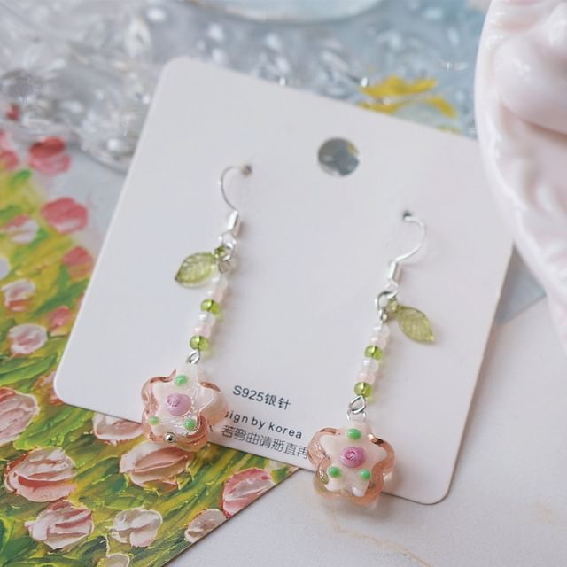 Alloy Floral Earring Dangle