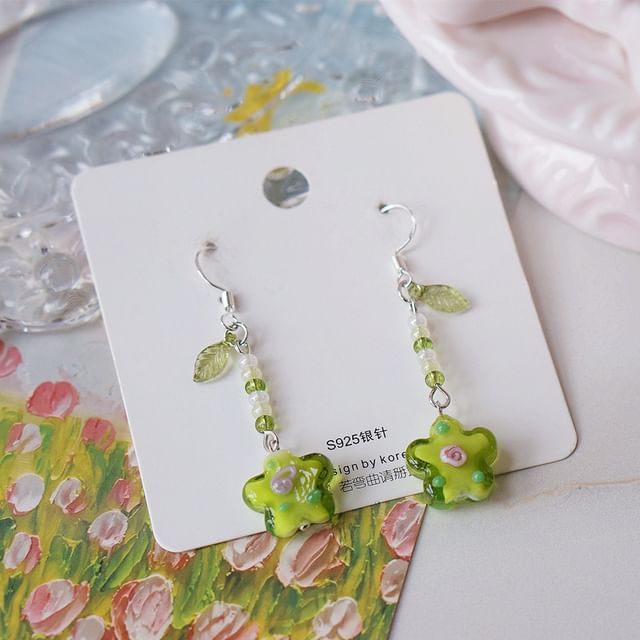 Alloy Floral Earring Dangle