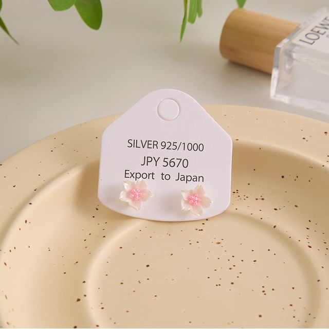 Stud Floral Earring Alloy