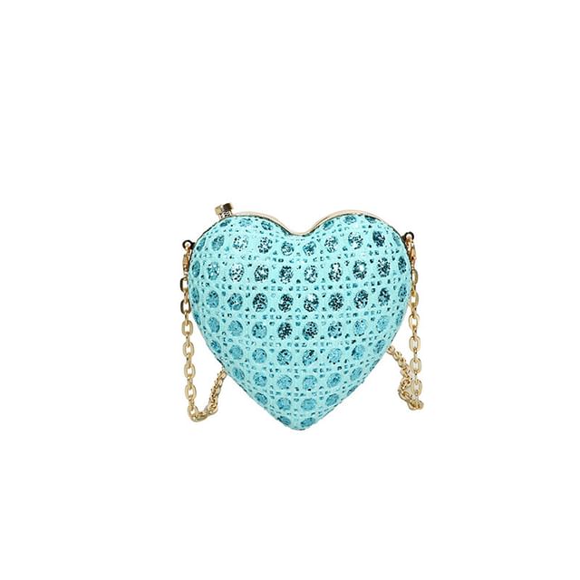 Heart Crossbody Chain Strap Bag