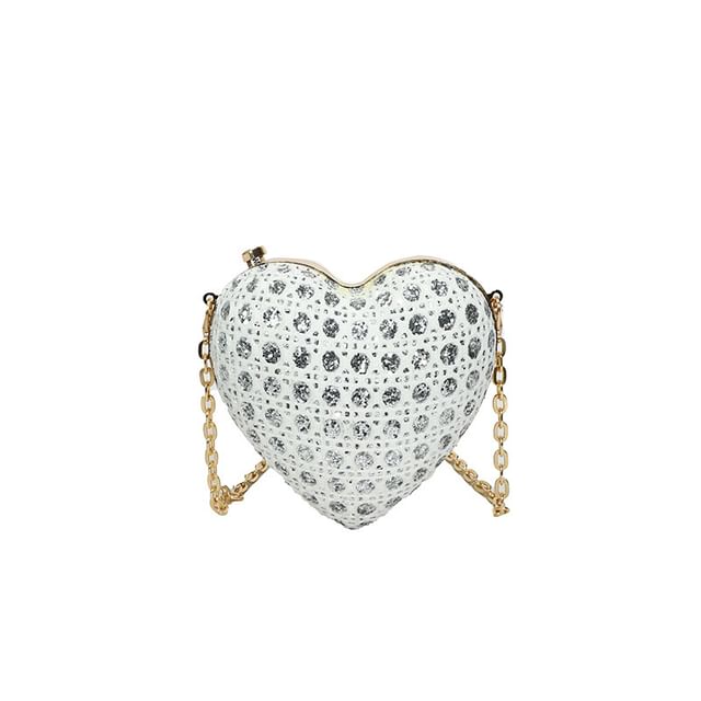 Heart Crossbody Chain Strap Bag