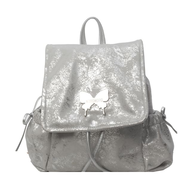 Butterfly Flap Backpack Studded Multi-Pocket