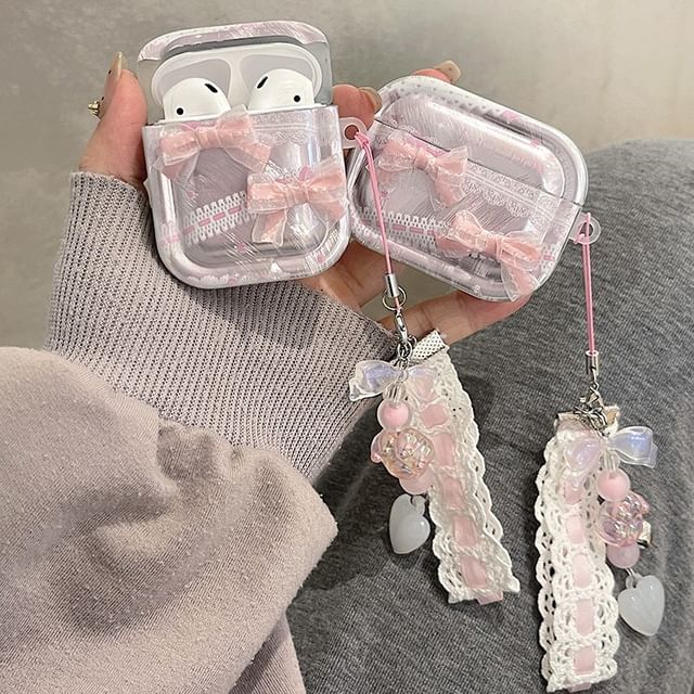 Earphone Pro AirPods Case Skin / Bow