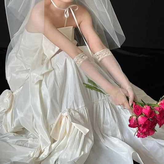 Strapless Plain Gown Wedding