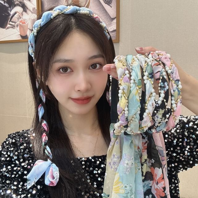 Band Pearl Head Faux