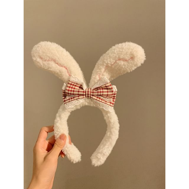 Ear Face Headband Rabbit Hair Wash / Band