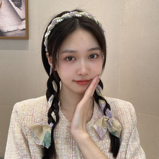 Band Pearl Head Faux