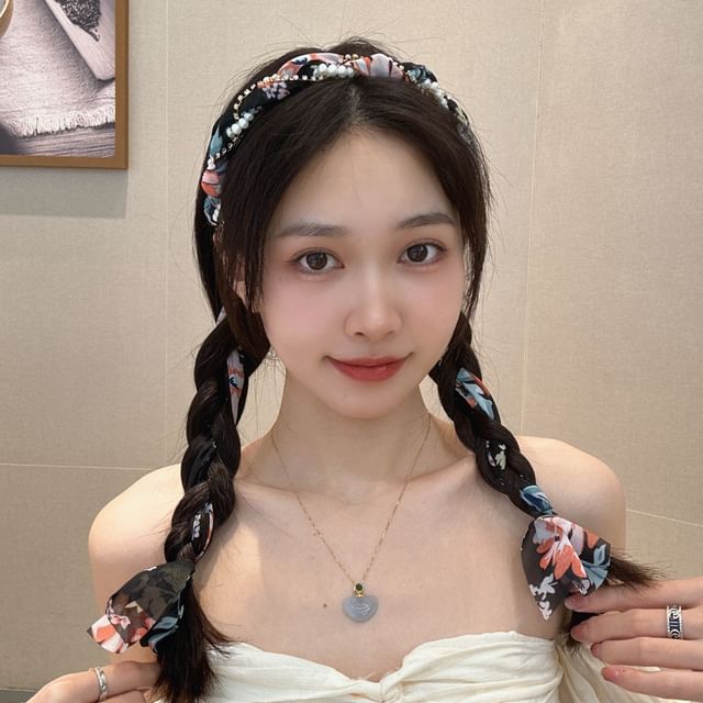 Band Pearl Head Faux