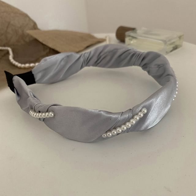 Pearl Hair Faux Band